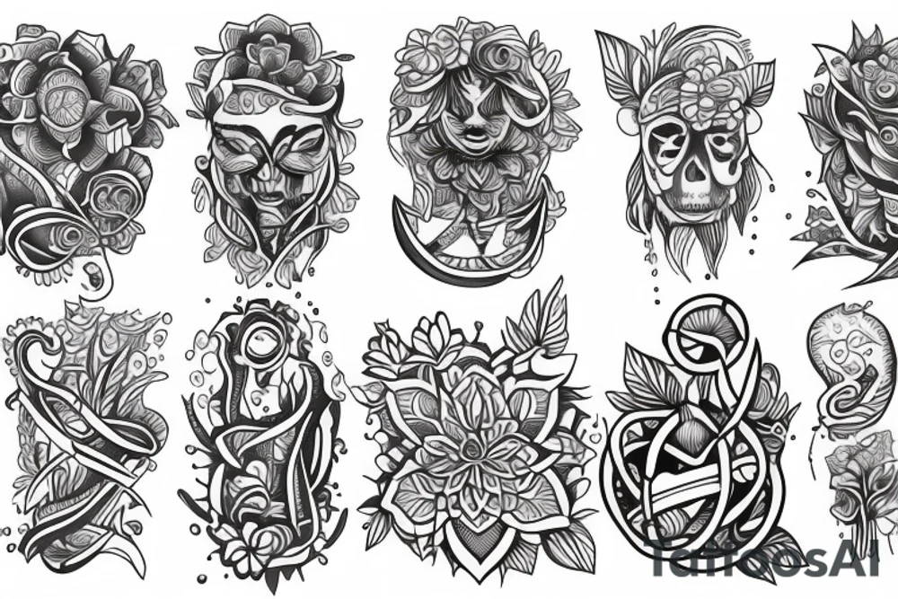 hippie tattoo idea