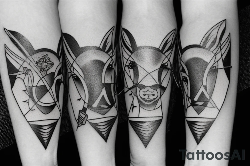 Sagittarius tattoo idea