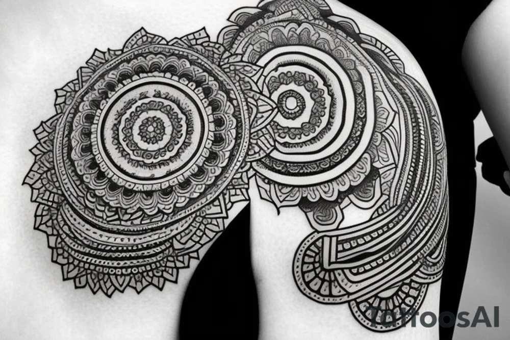 Mandala tattoo idea