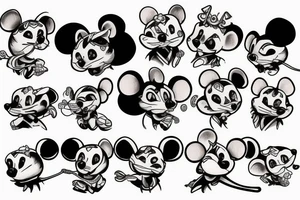 Patrol group from mouse gaurd tattoo idea