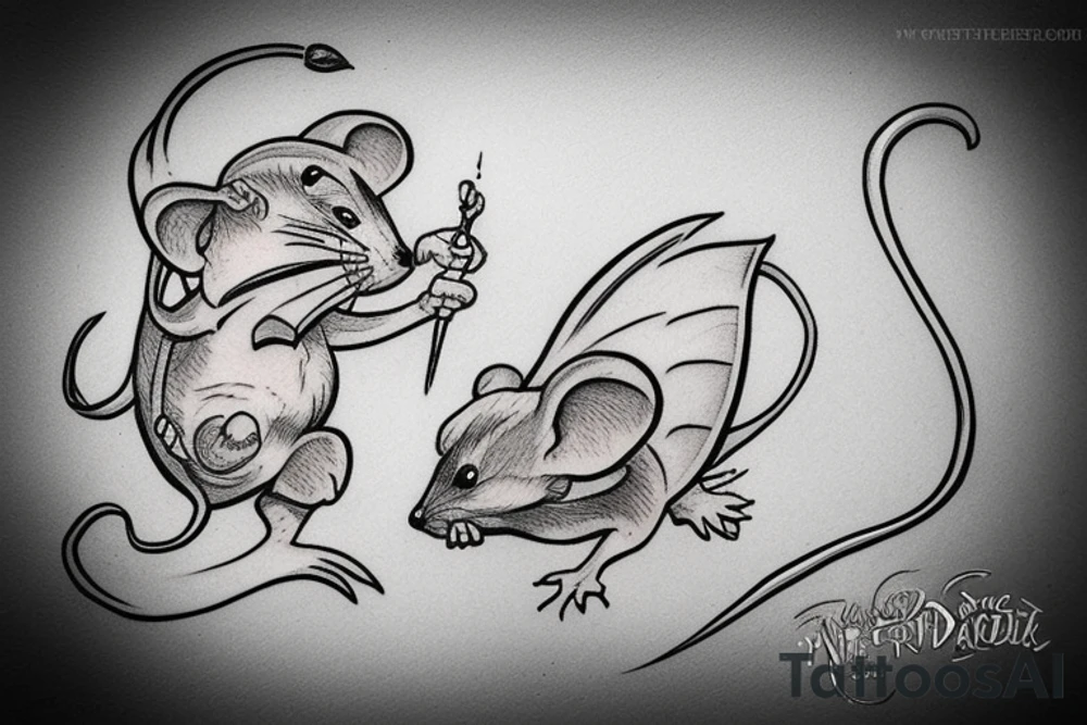 mouse guard tattoo idea
