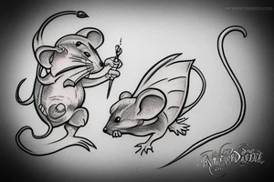 mouse guard tattoo idea