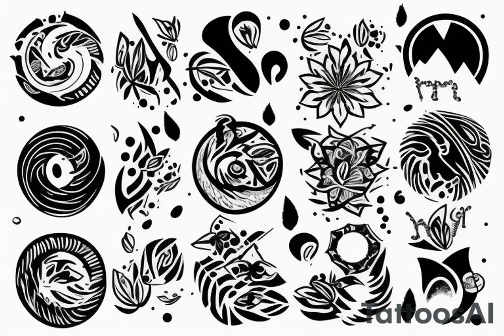 cold day in the sun tattoo idea