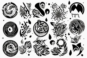 cold day in the sun tattoo idea
