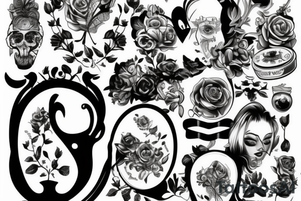 Cameo tattoo idea