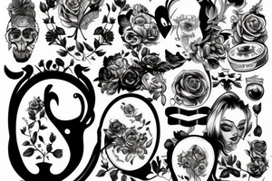 Cameo tattoo idea