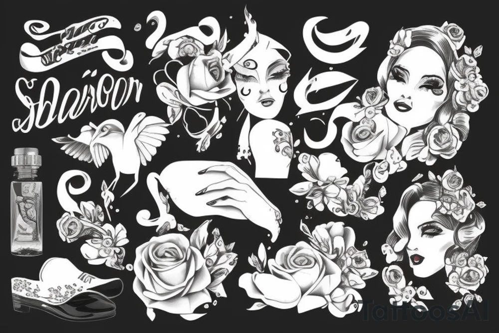 Cameo tattoo idea