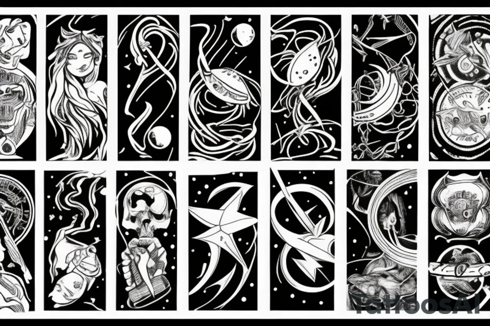 saturn tattoo idea