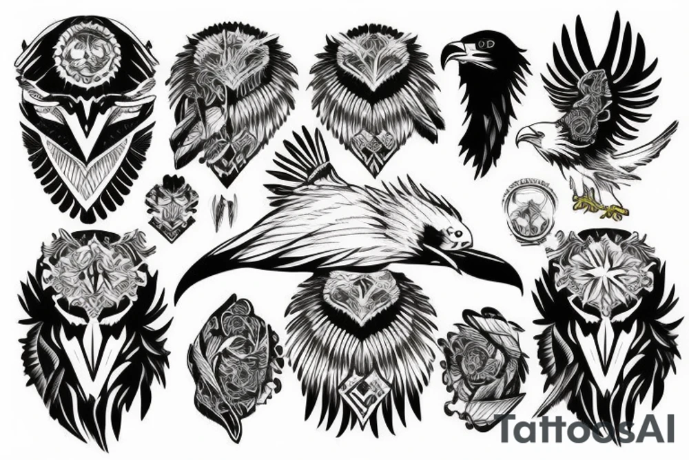 Eagle tattoo idea