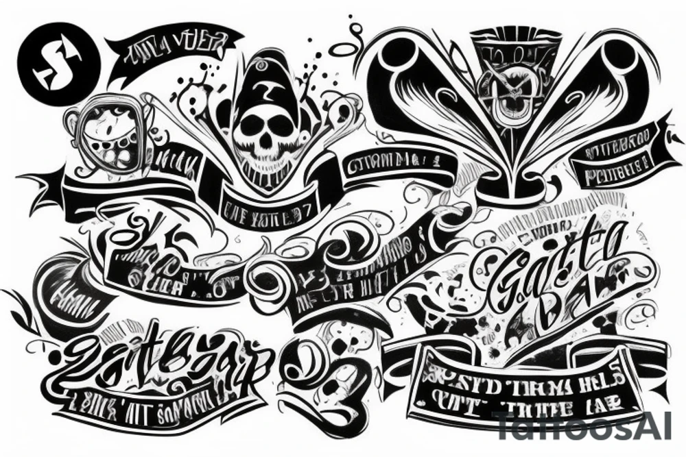 Gangster tattoo idea