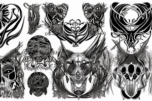 symmetry tattoo idea