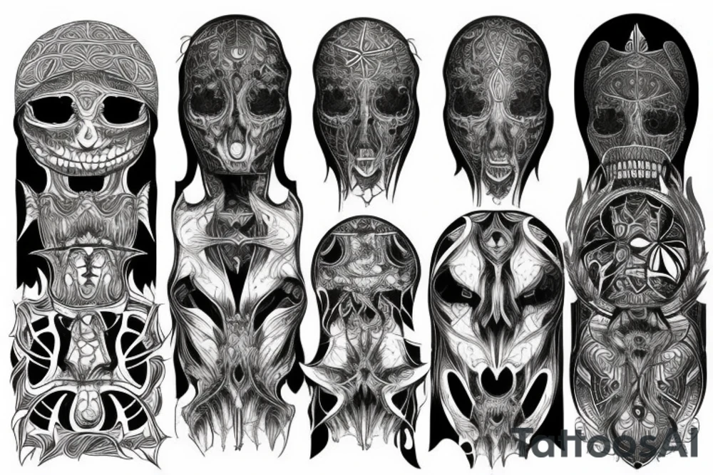 symmetry tattoo idea
