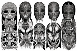 symmetry tattoo idea