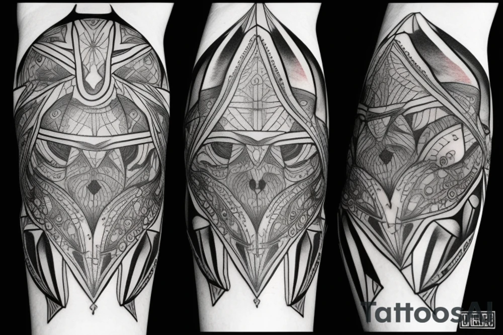 symmetry tattoo idea
