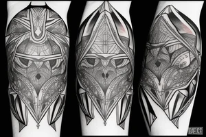 symmetry tattoo idea