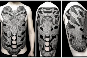 symmetry tattoo idea
