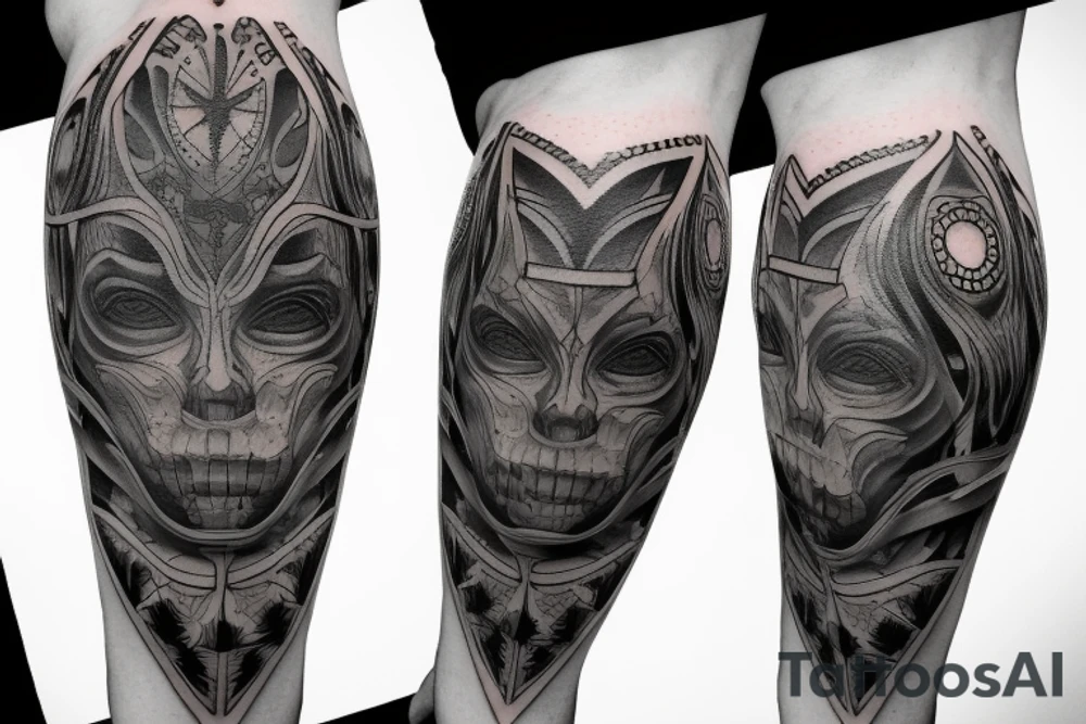 symmetry tattoo idea