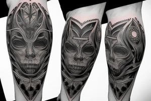 symmetry tattoo idea