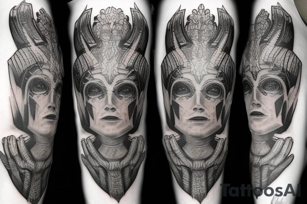 symmetry tattoo idea
