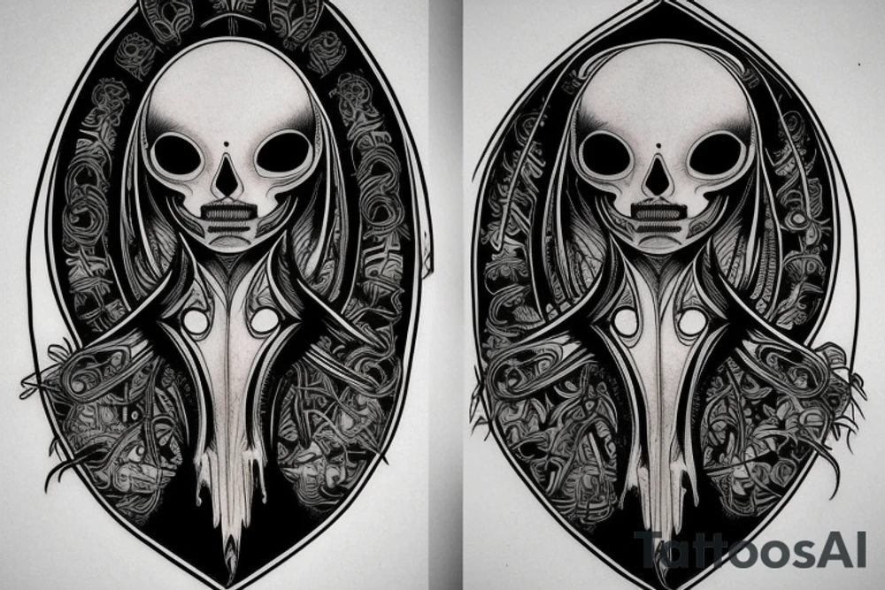 symmetry tattoo idea