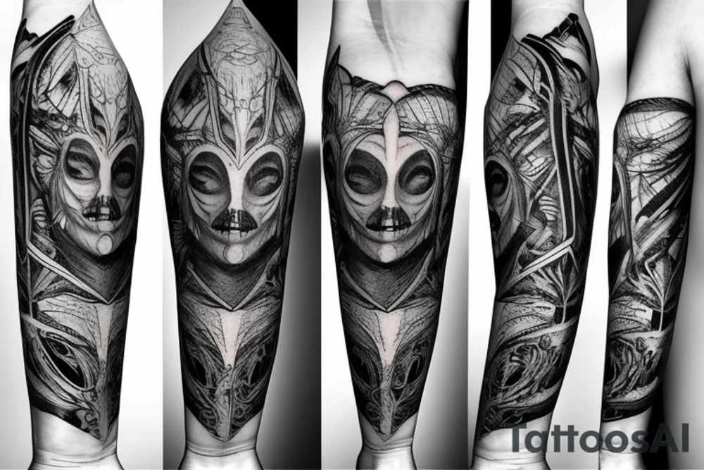 symmetry tattoo idea