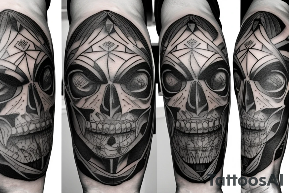 symmetry tattoo idea