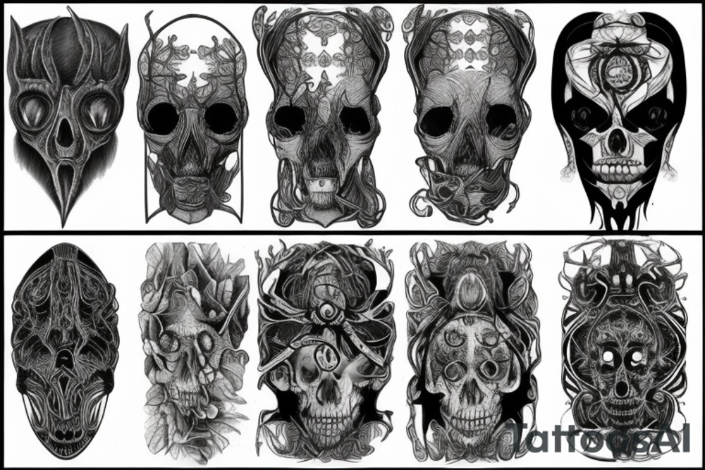 symmetry tattoo idea