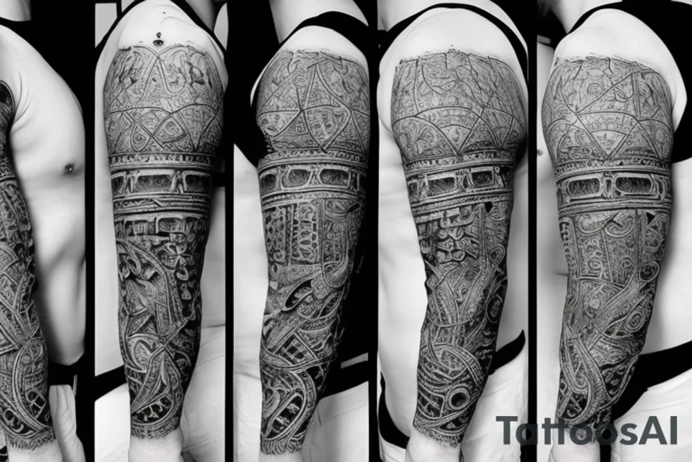 symmetry tattoo idea