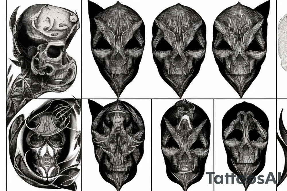 symmetry tattoo idea
