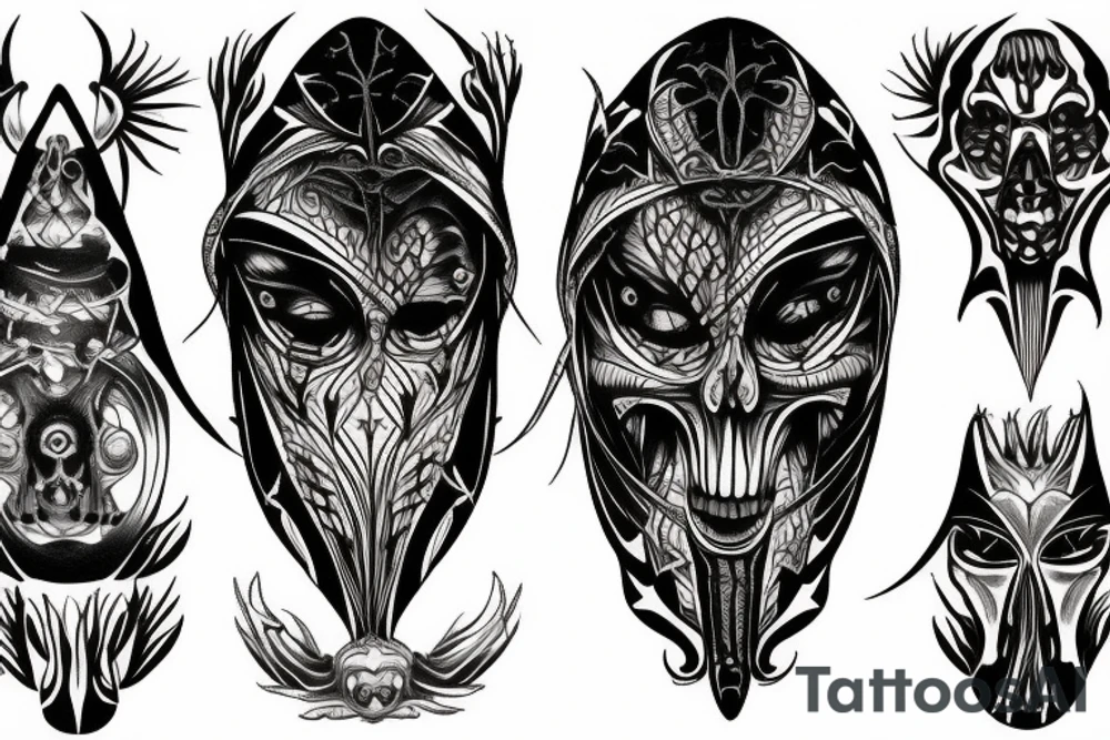 symmetry tattoo idea