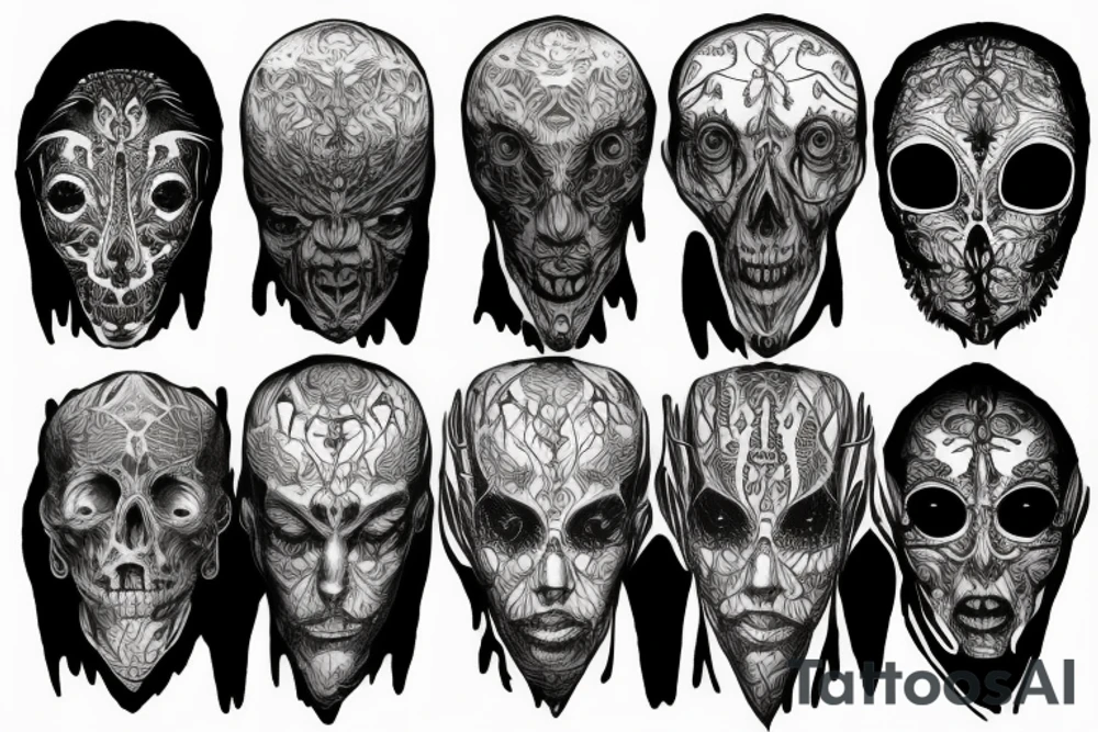 symmetry tattoo idea