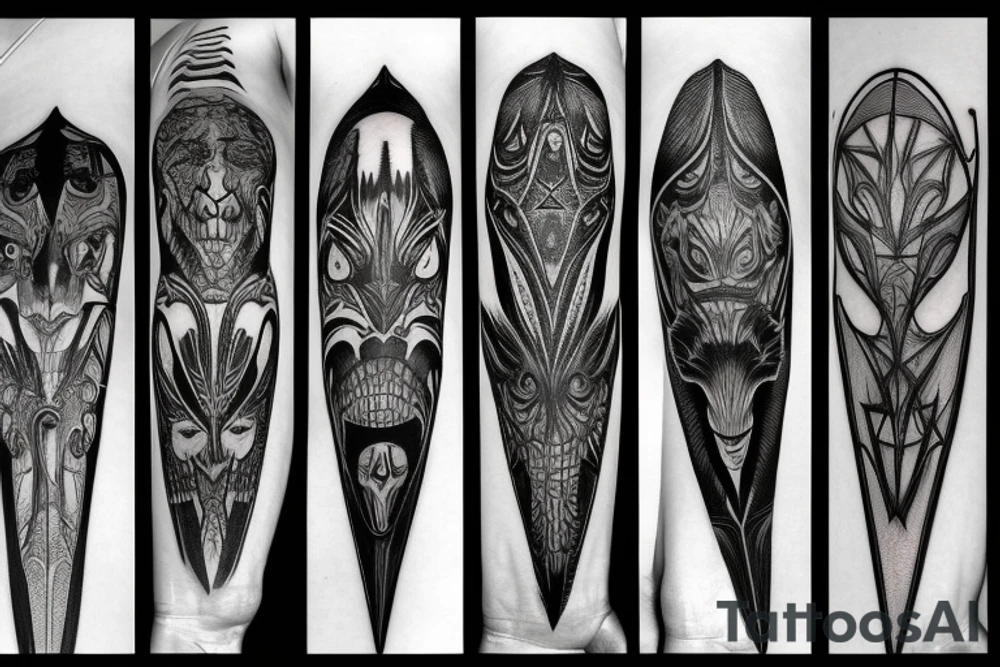 symmetry tattoo idea