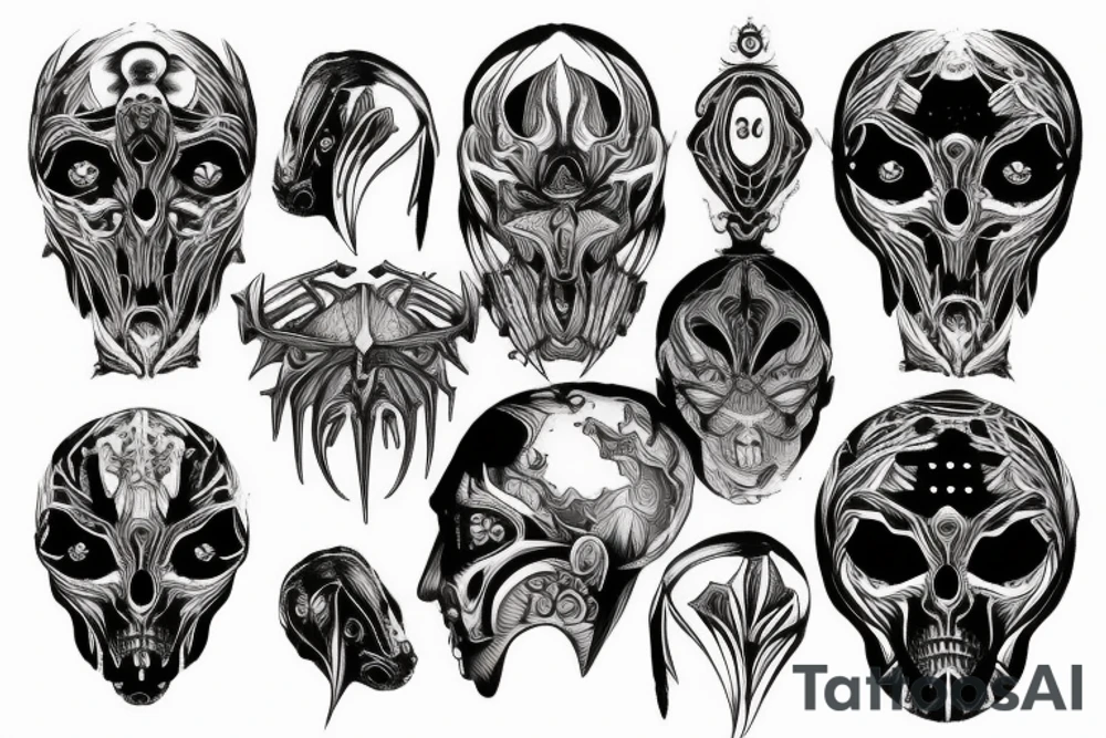 symmetry tattoo idea