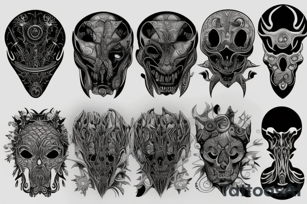 symmetry tattoo idea
