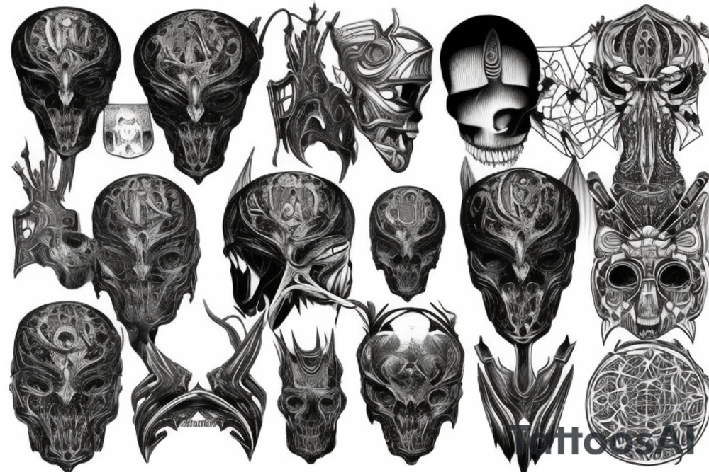 symmetry tattoo idea