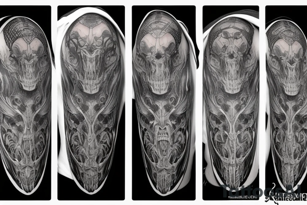 symmetry tattoo idea