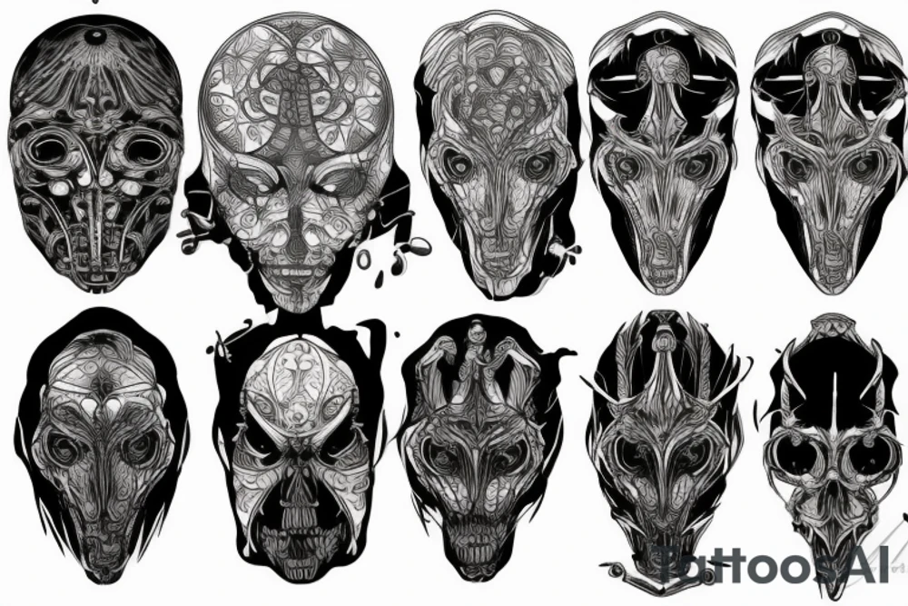 symmetry tattoo idea