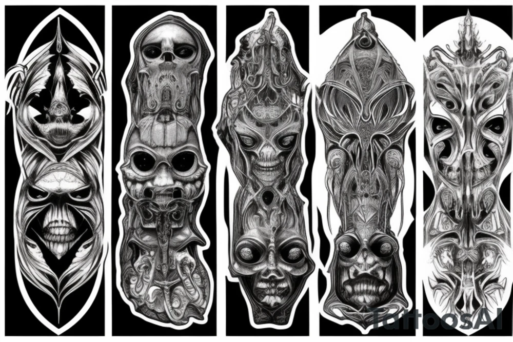symmetry tattoo idea