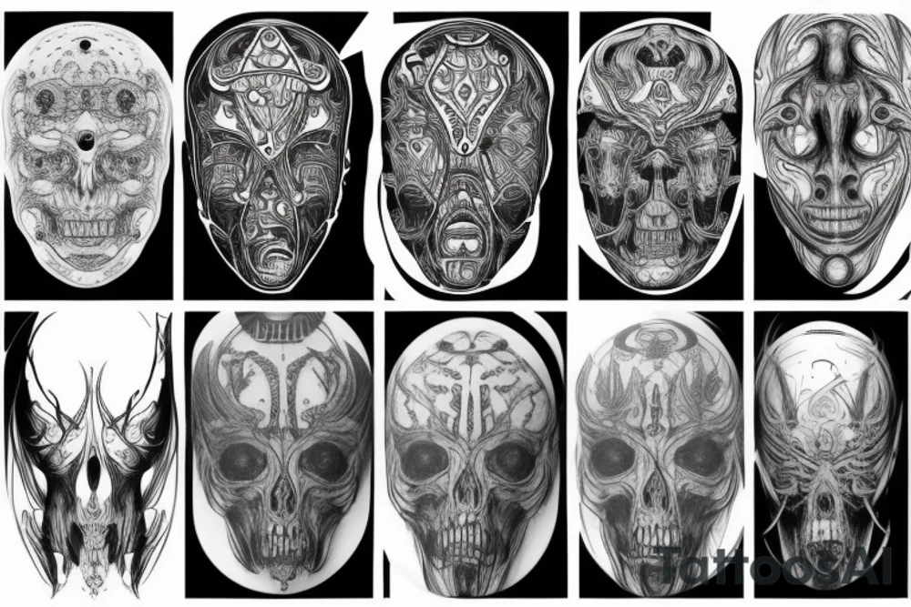 symmetry tattoo idea