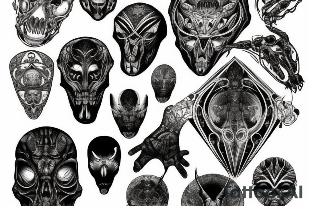 symmetry tattoo idea
