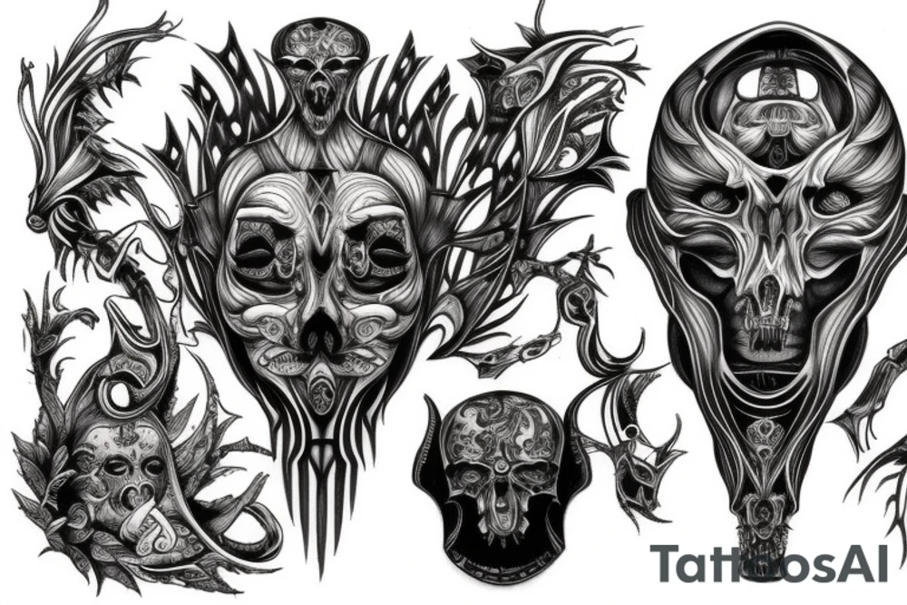 symmetry tattoo idea