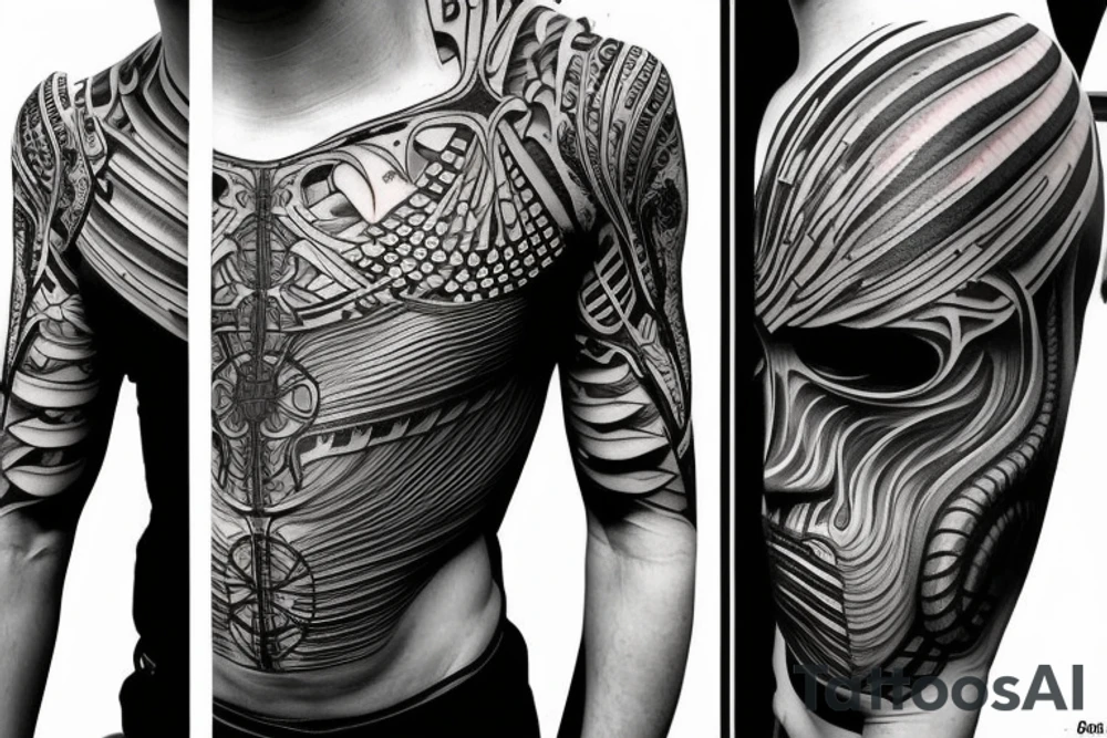 symmetry tattoo idea