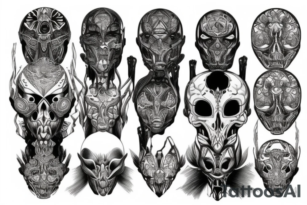 symmetry tattoo idea