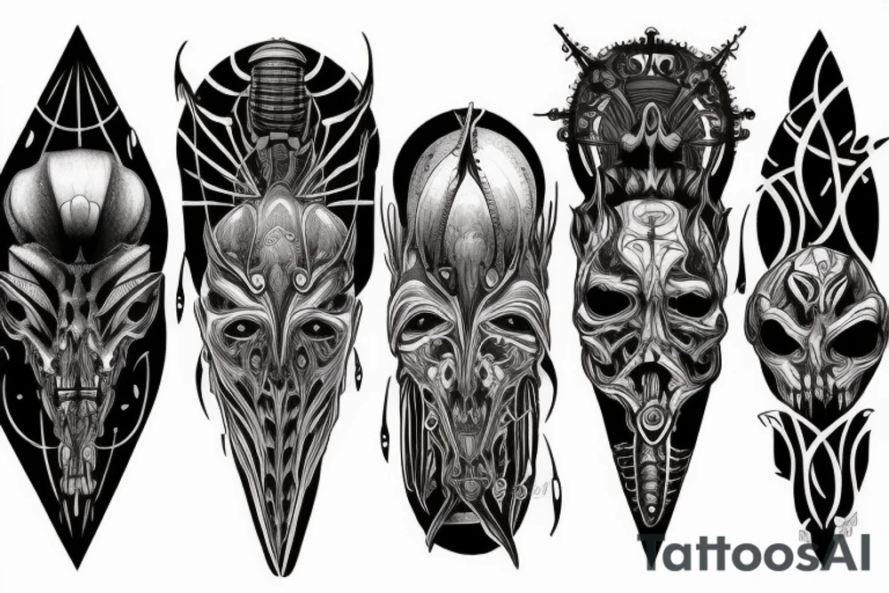 symmetry tattoo idea