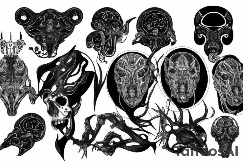symmetry tattoo idea