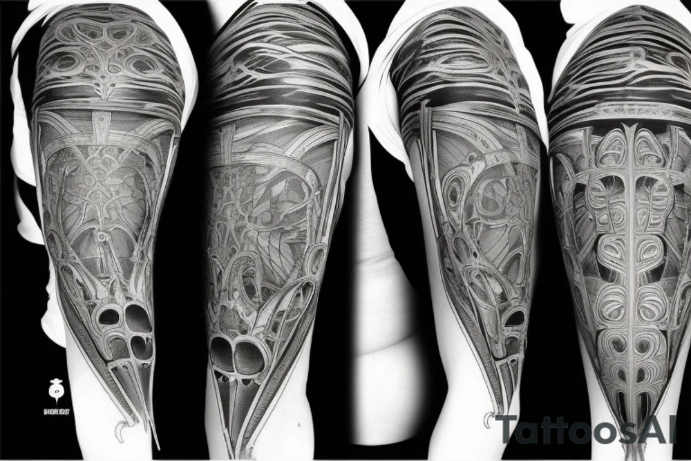 symmetry tattoo idea