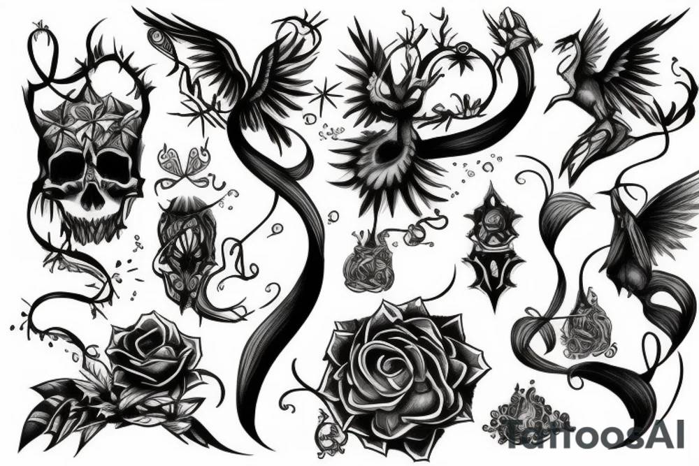 Fantasy tattoo idea