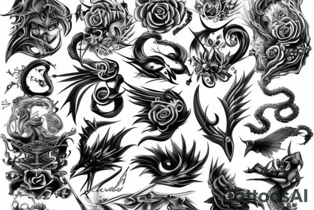 Fantasy tattoo idea