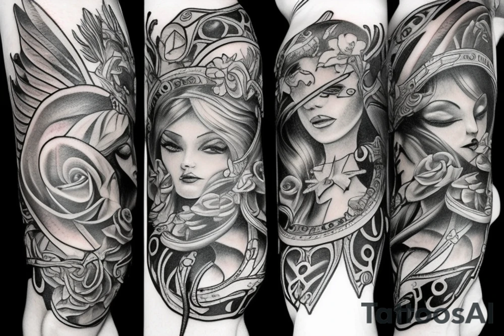 Fantasy tattoo idea