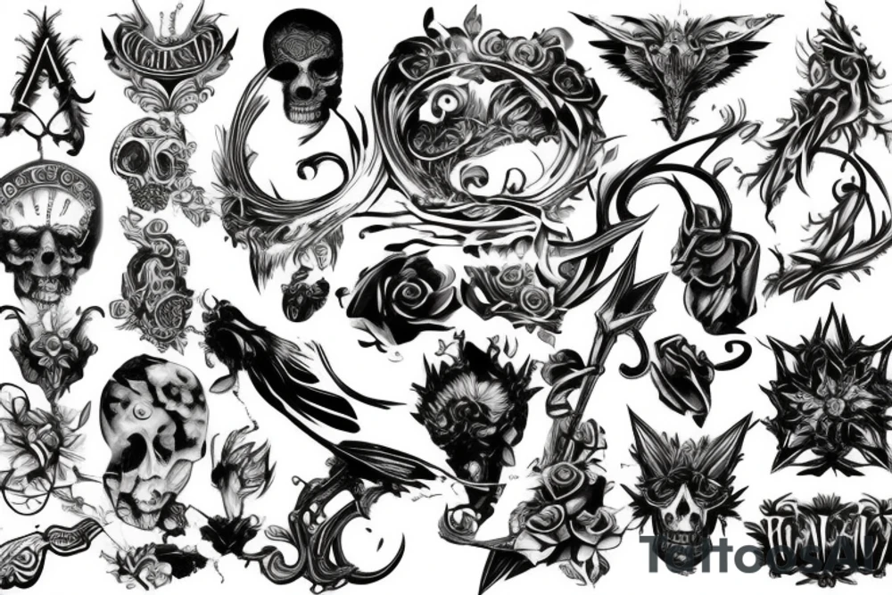 Fantasy tattoo idea